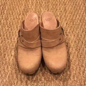 UGG Tan Wedge Shoes